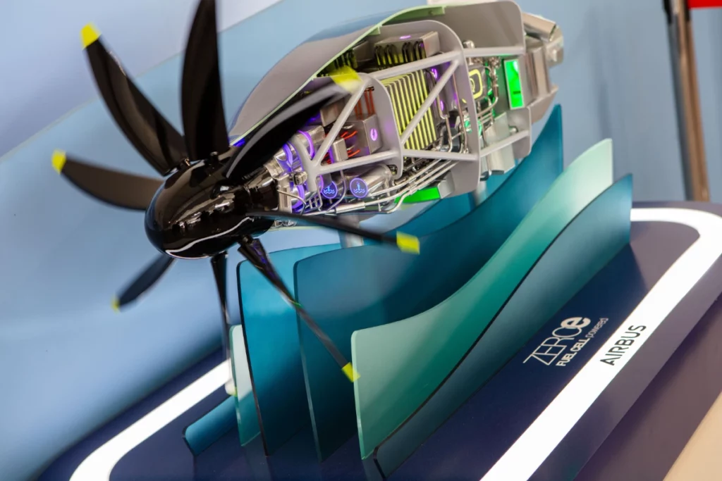 Airbus fuelcell engine sustainablejobs.nl